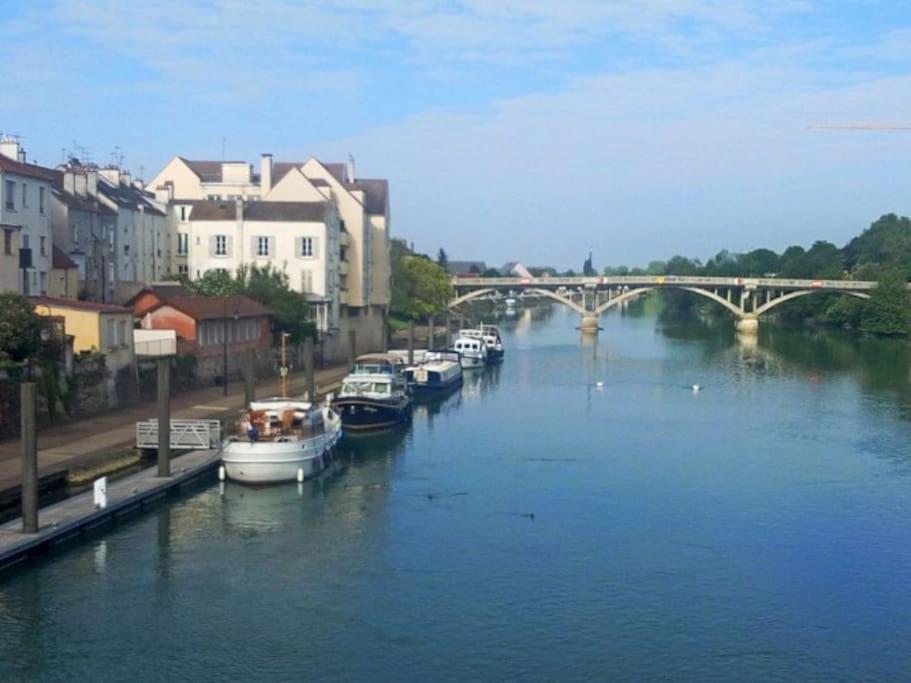 Appartement Idealement Situe Proche Disneyland Et Paris Lagny Exterior foto
